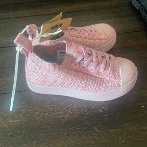 Native Blush Knit Sneakers